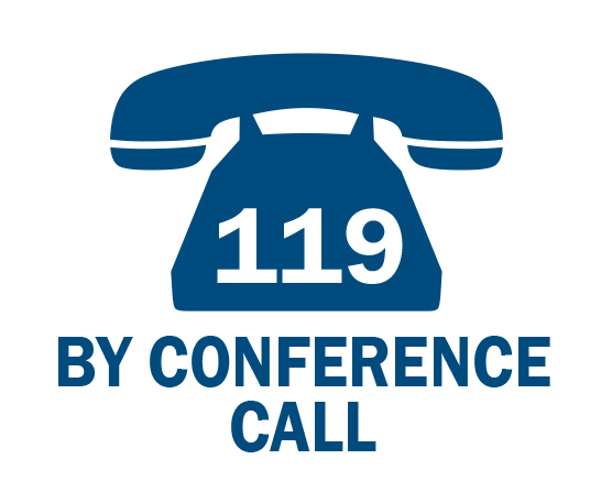 119 by conference call