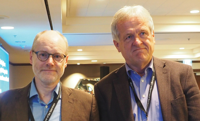 Photo taken at conference Paul Maharg, Alan Treleaven (both Canada)