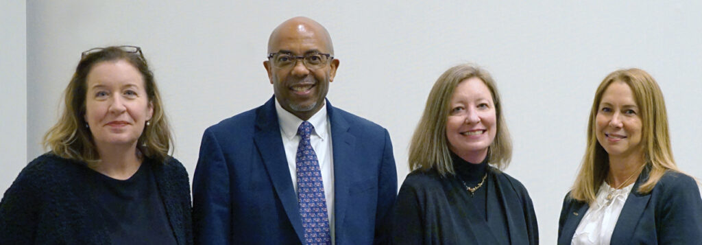 Group photo of Sophie Martin, Timothy Davis, Beth Donahue, Lisa Freudenheim