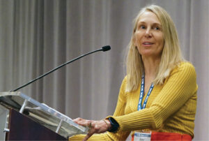 Photo of Judith Gundersen Speaking at ABAC