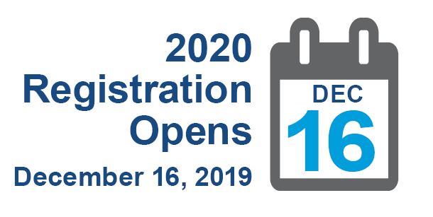 2020 Registration Opens December 16, 2019