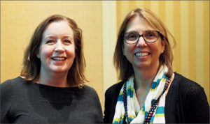 Photo taken at conference of Sophie Martin and Sherry Hieber
