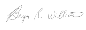 Signature of Bryan R. Williams