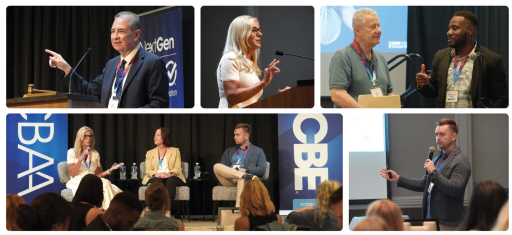 Photos of attendees at the 2026 NCBE and Council of Bar Admission Administrators Annual Meeting.