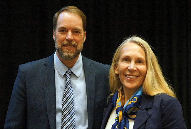 Photo of Darin Scheer and Judith Gundersen