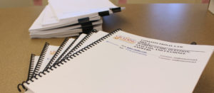 Photo of Testing Booklets