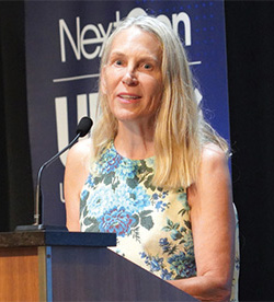 Photo of Judith Gundersen speaking at the 2026 NCBE and Council of Bar Admission Administrators Annual Meeting.