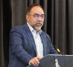 Photo of Hon Kevin Brobson speaking at ABAC 2026